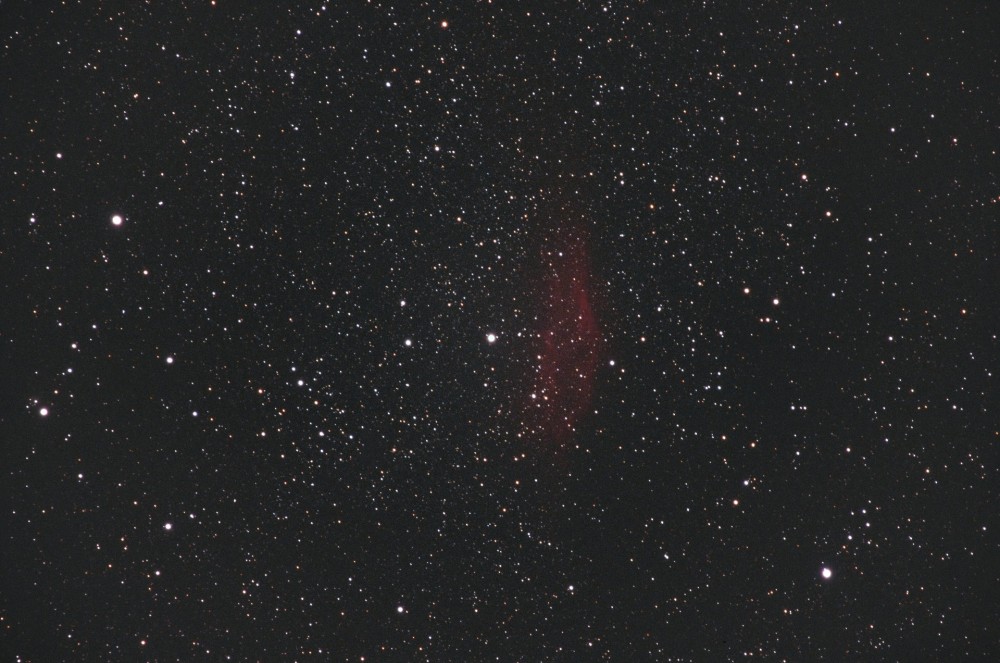 NGC 1499 après traitement Siril
