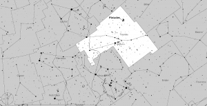 Les pléiades dans la constellation du Taureau