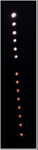 Chapelet d'éclipse de lune