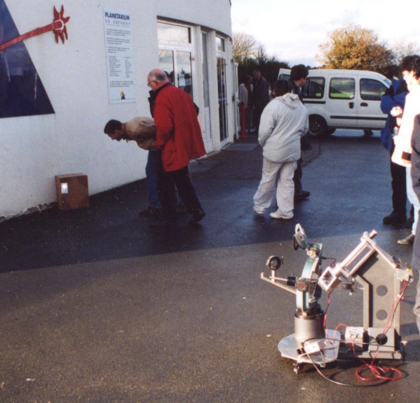 Sidérostat en démonstration