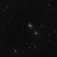 Messier 58 dans la constellation de la Vierge