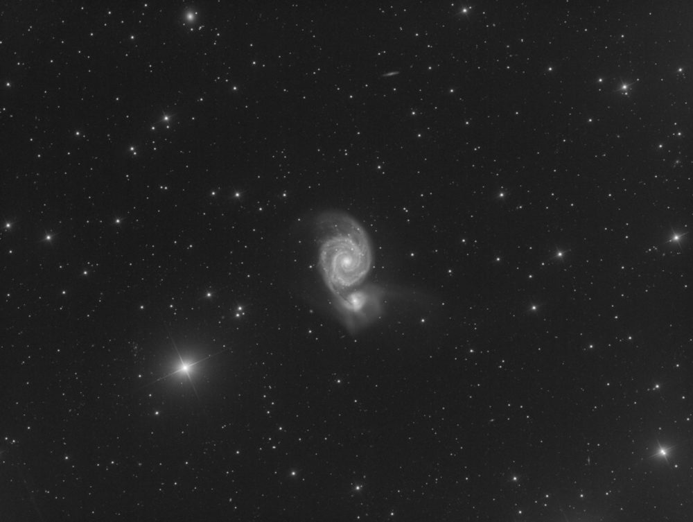 Messier 51 dans les Chiens de Chasse