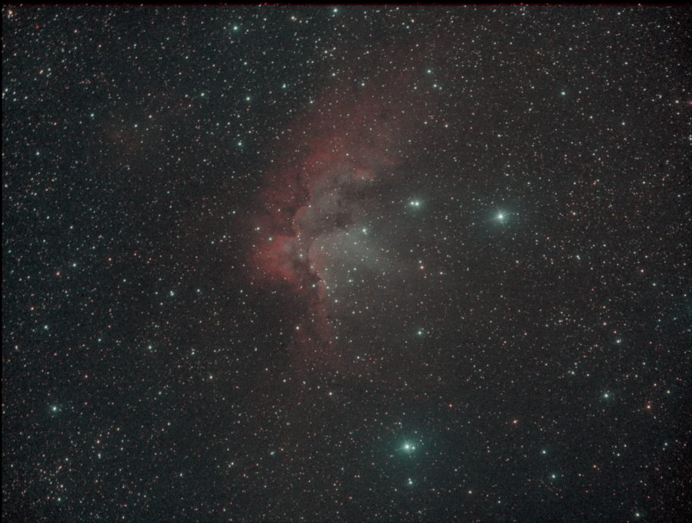 NGC7380, nébuleuse du Sorcier