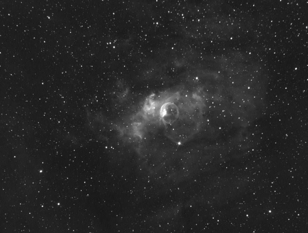 Ngc 7635 (N&B)