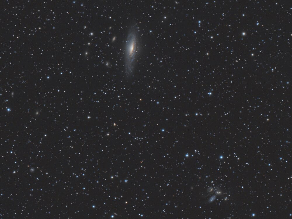 NGC 7331 et quintette de Stéphan